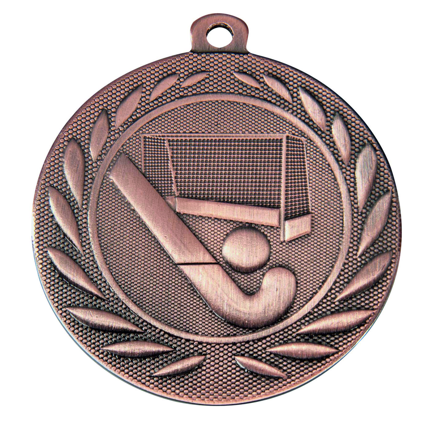 Bronze Hockey 50mm Medal DI5000.L.03