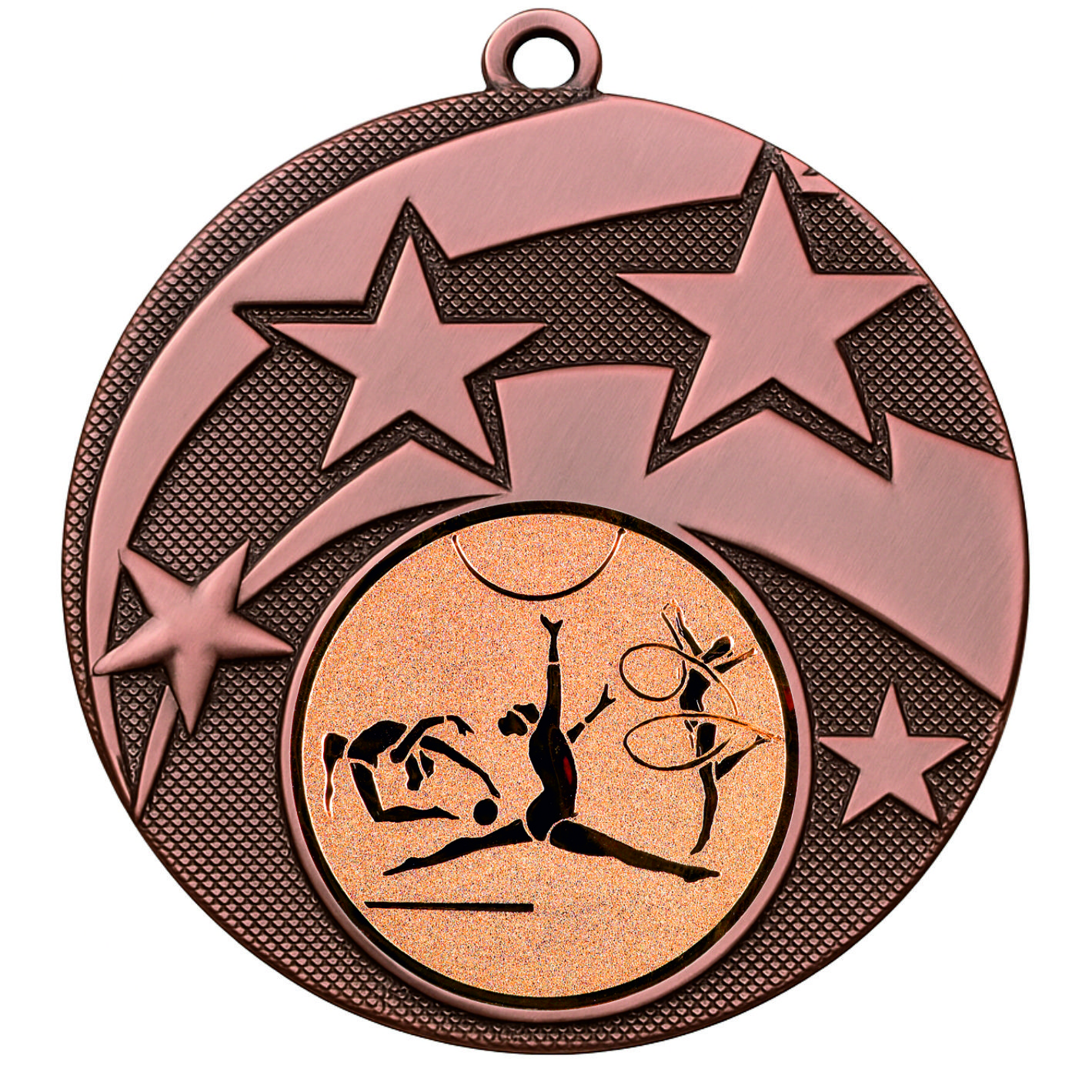 Bronze Star Rhythmic Gymnast Medal -FREE Ribbon -BIE.M9457.03