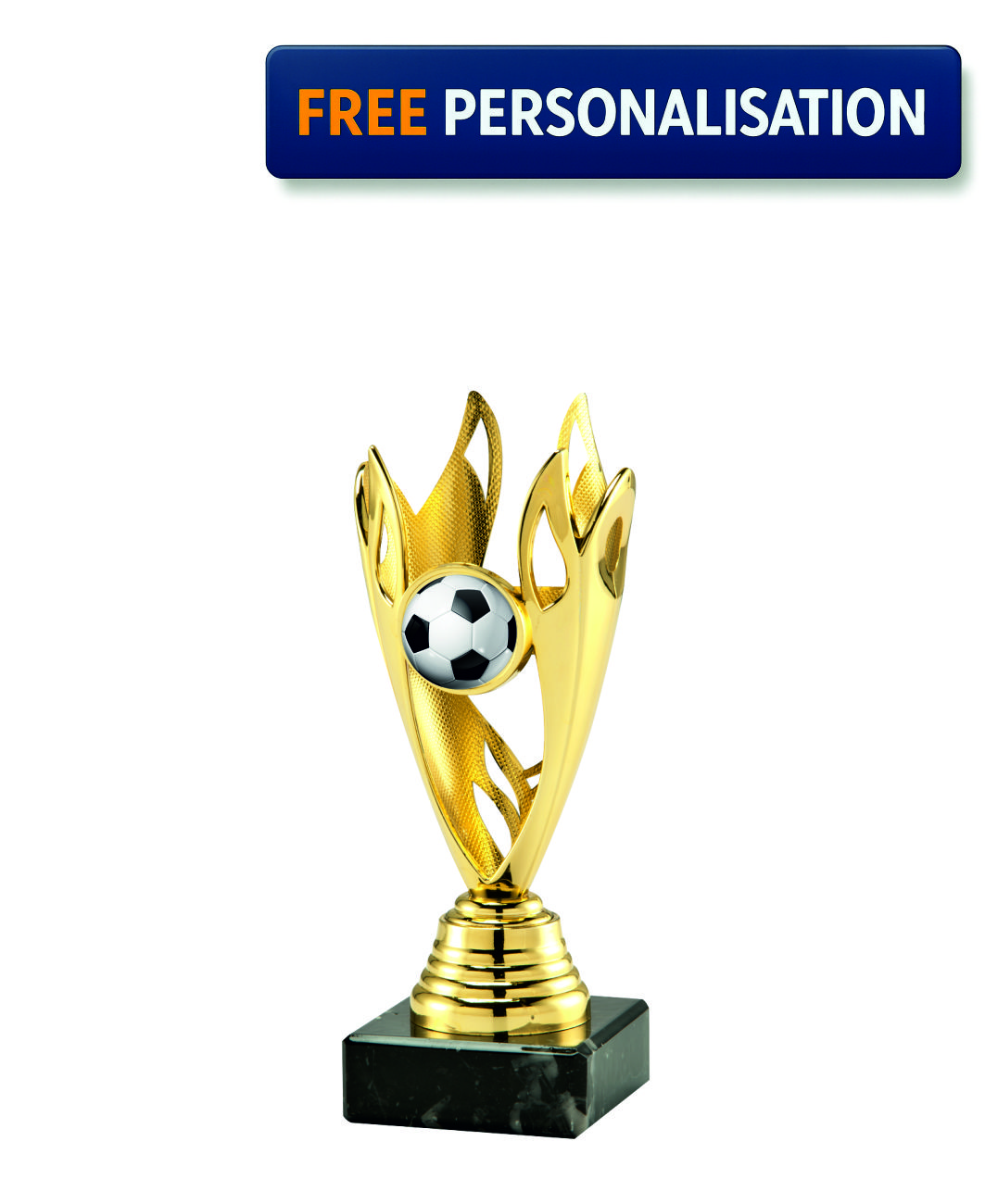 GOLD FLAME FOOTBALL AWARD - SET.351.01.A
