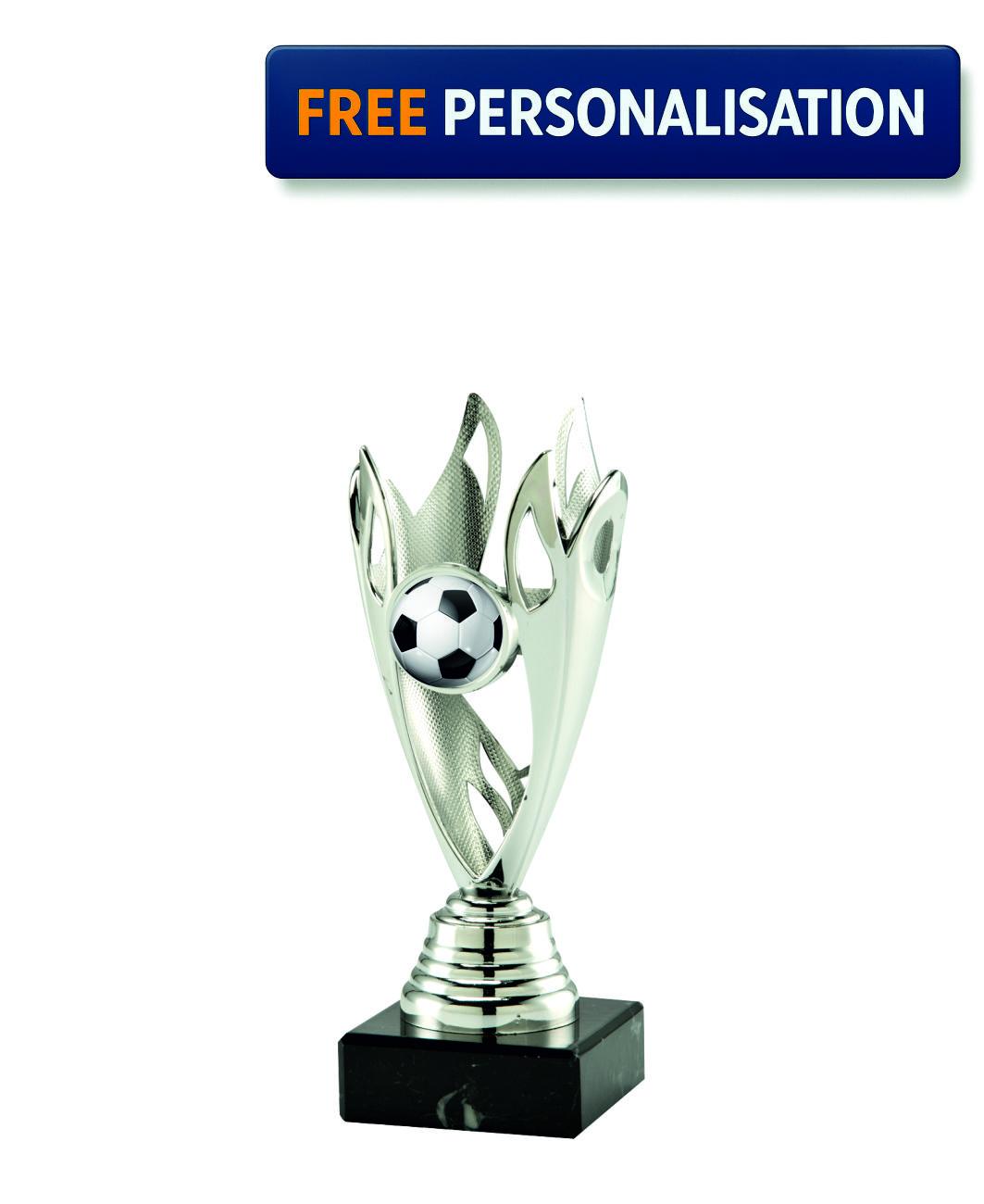 SILVER FLAME FOOTBALL AWARD - SET.351.02.A