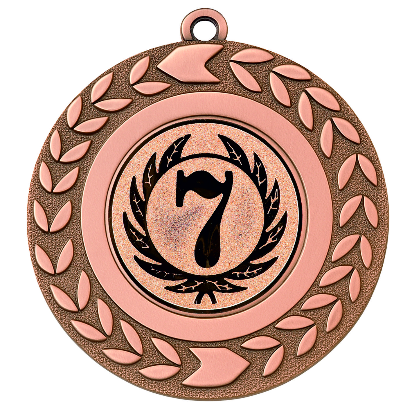 Bronze Wreath 7th Place Medal - FREE Ribbon - BIE.M9460.03