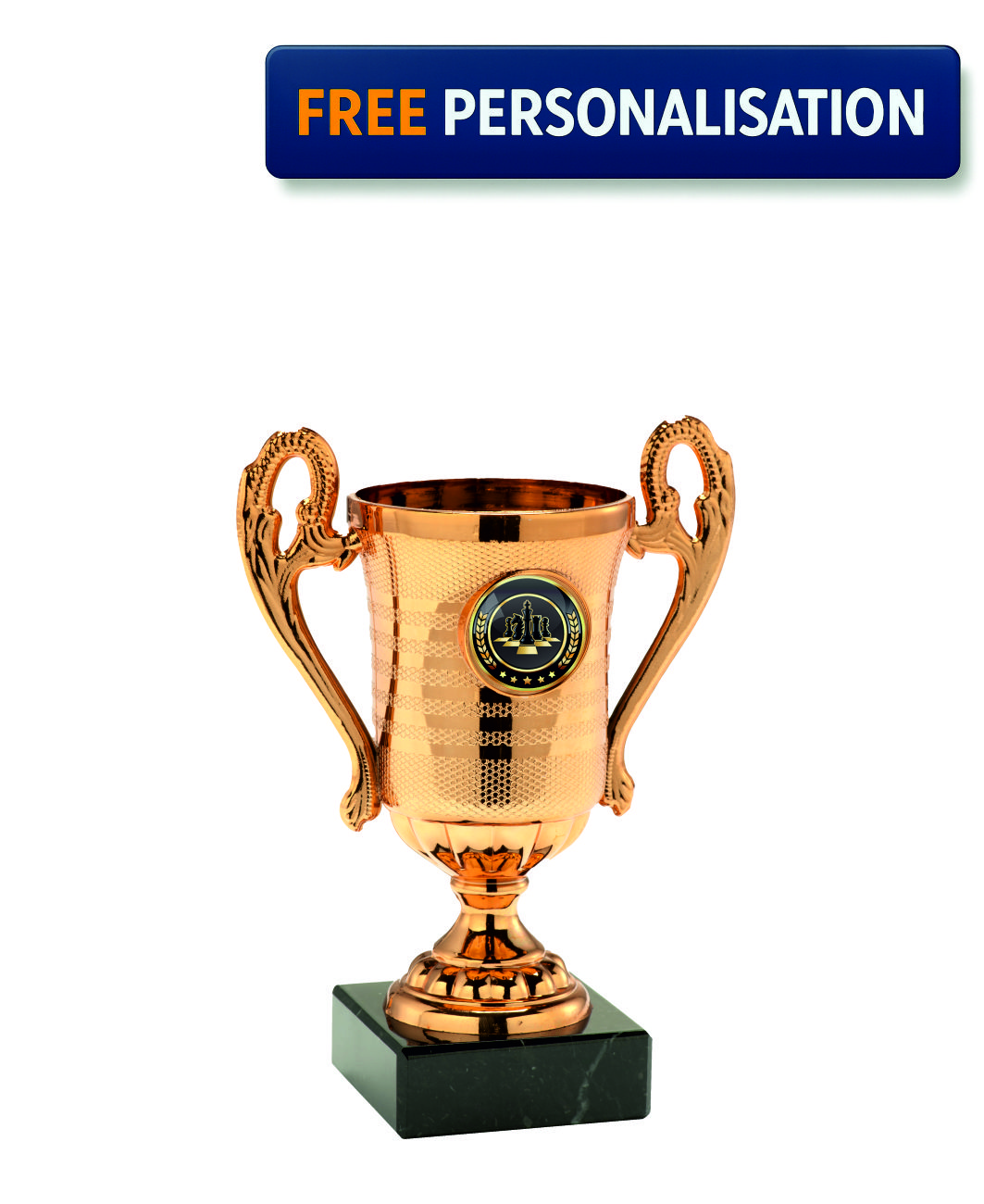 BRONZE MINI CUP CHESS AWARD - SET.306.03.A