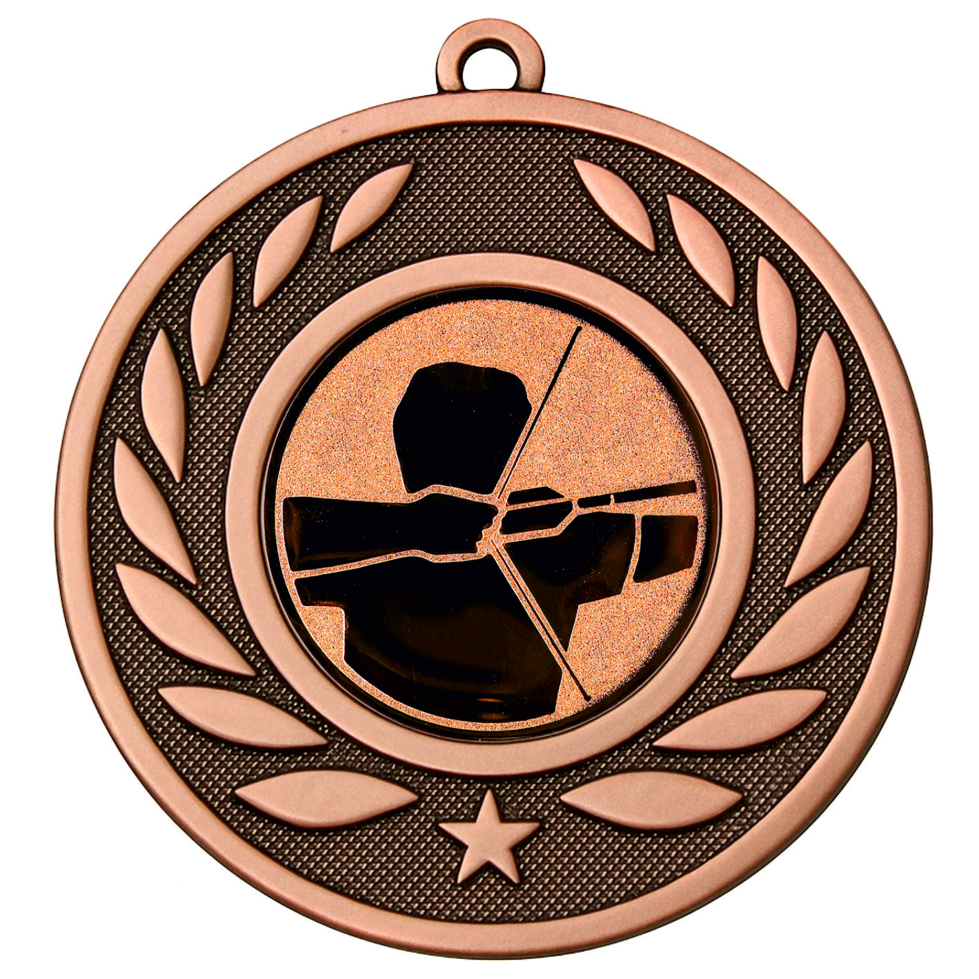 Bronze Laurel Archery Medal - FREE Ribbon - BIE.M9459.03