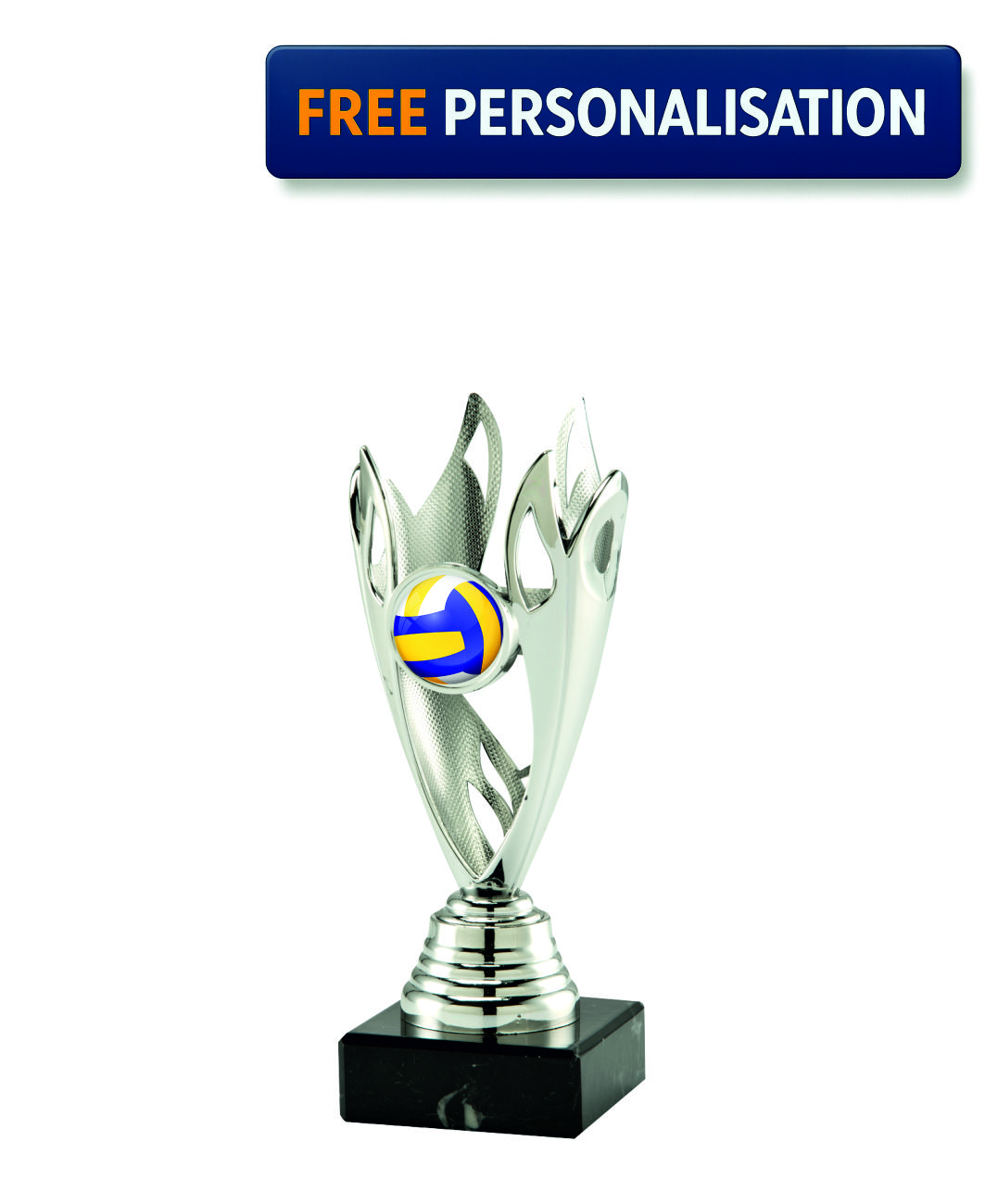 SILVER FLAME VOLLEYBALL AWARD - SET.351.02.A