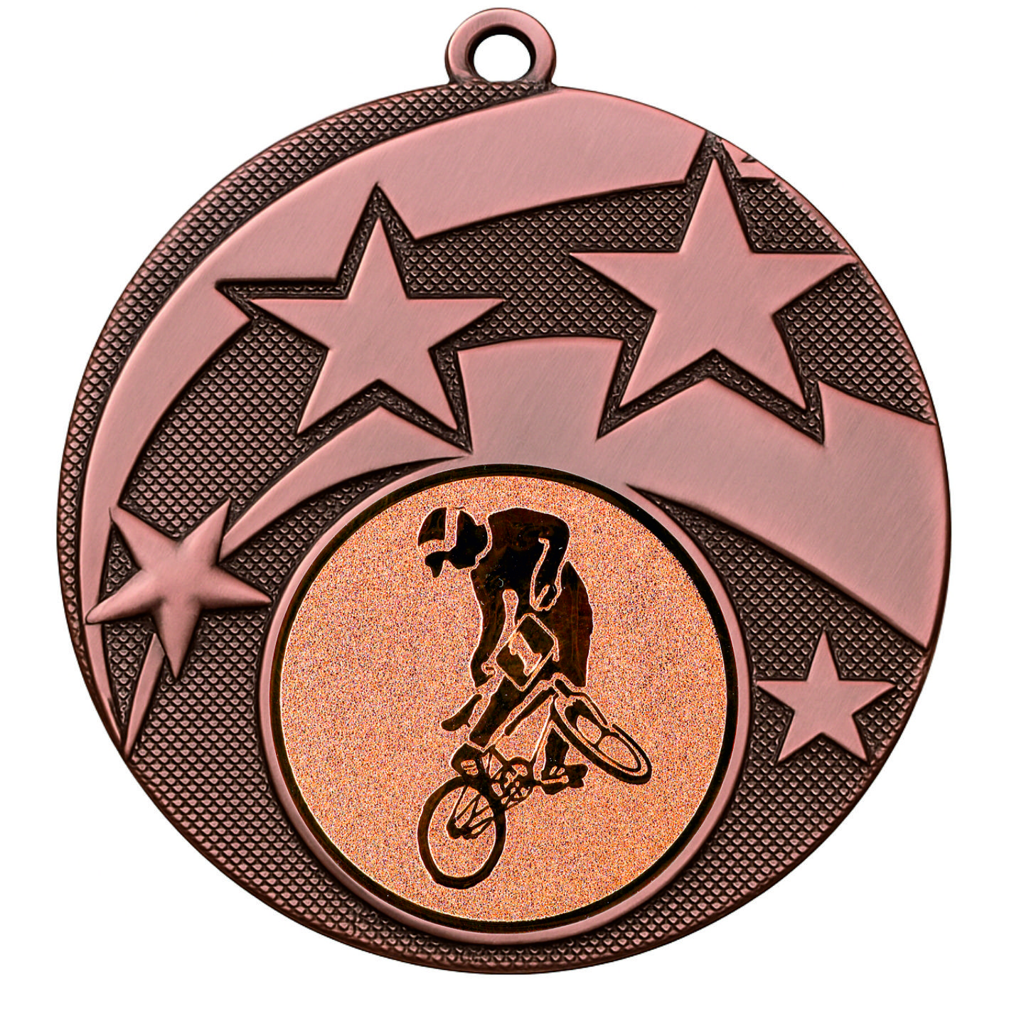 Bronze Star BMX Medal - FREE Ribbon - BIE.M9457.03