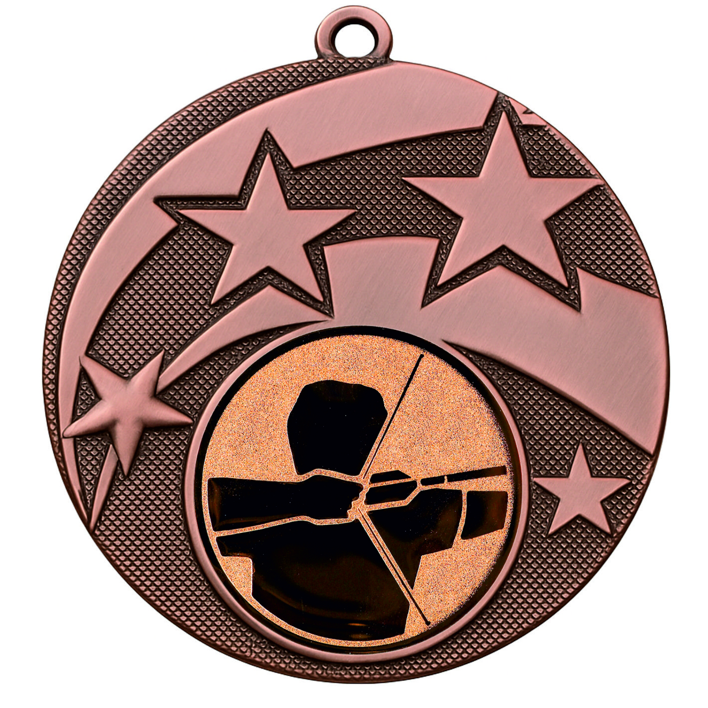 Bronze Star Archery Medal - FREE Ribbon - BIE.M9457.03