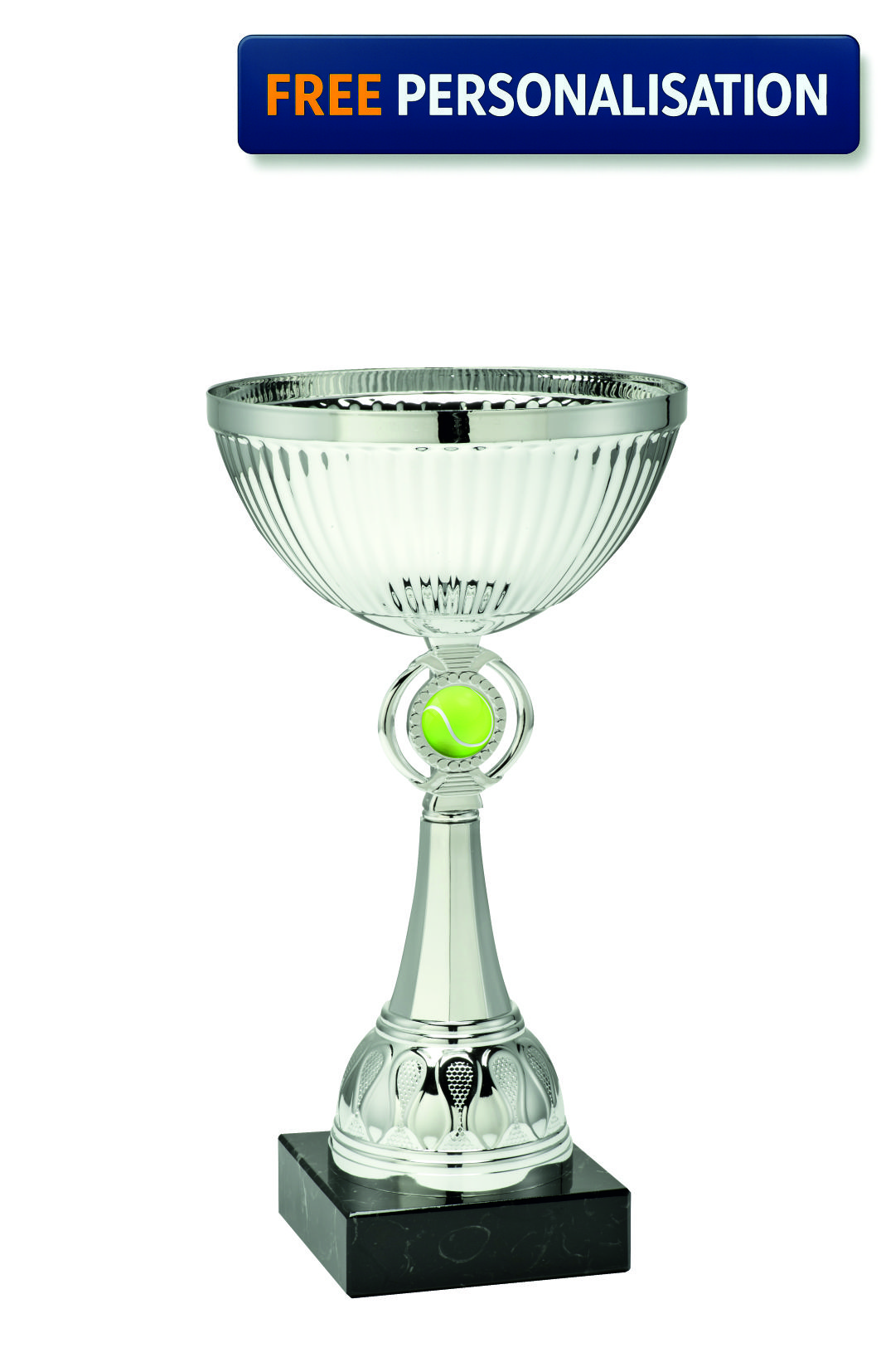 29.5cm SILVER CUP TENNIS AWARD - ET.351.62.J