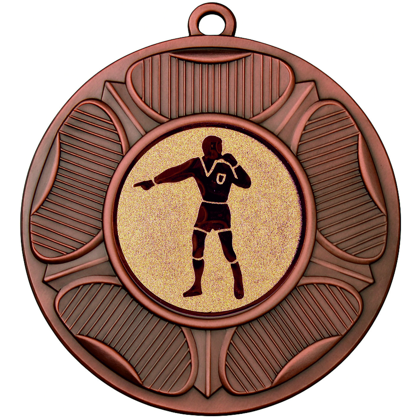 Bronze Tudor Rose Referee Medal - FREE Ribbon - BIE.M9458.03