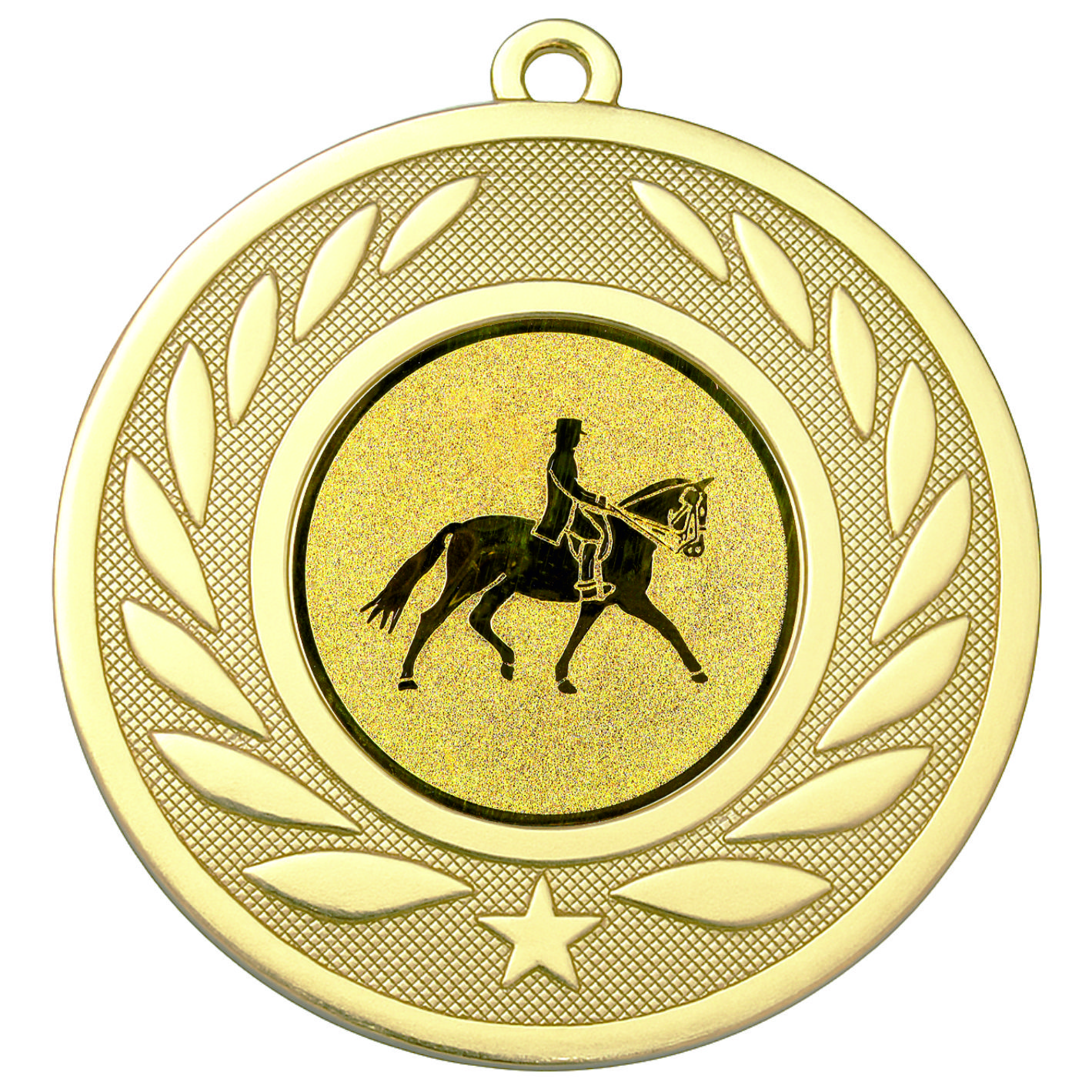 Gold Laurel Dressage Medal - FREE Ribbon - BIE.M9459.01