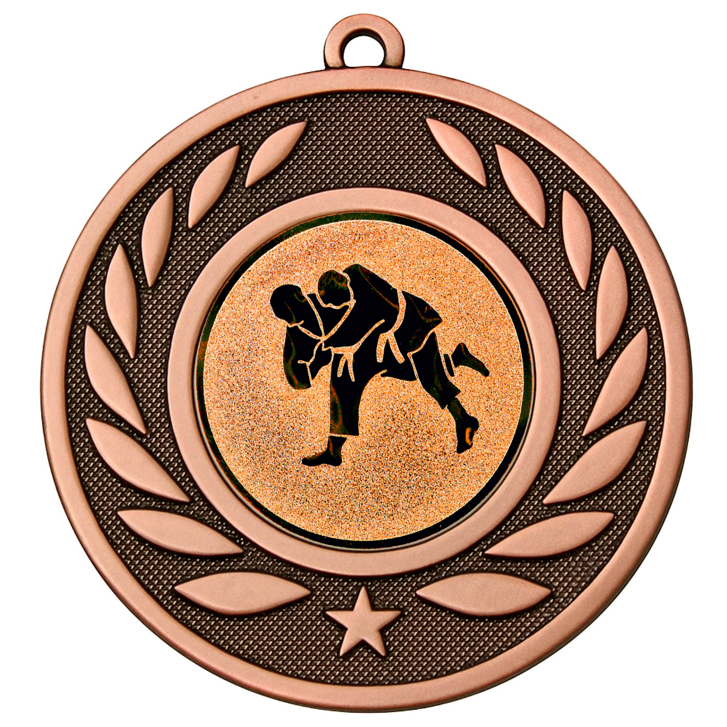 Bronze Laurel Judo Medal - FREE Ribbon - BIE.M9459.03