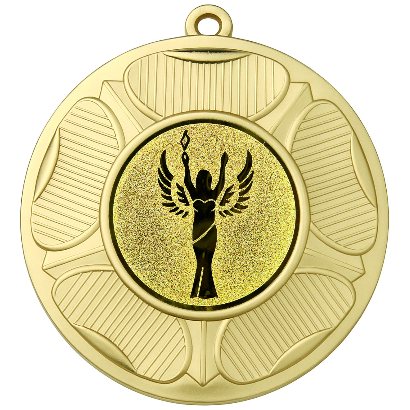 Gold Tudor Rose Victory Medal-FREE Ribbon-BIE.M9458.01