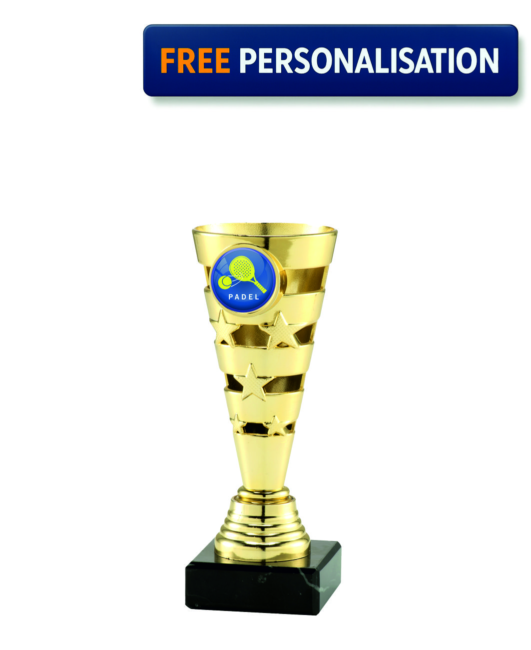 GOLD STAR & SHINE PADEL AWARD - SET.346.01.A