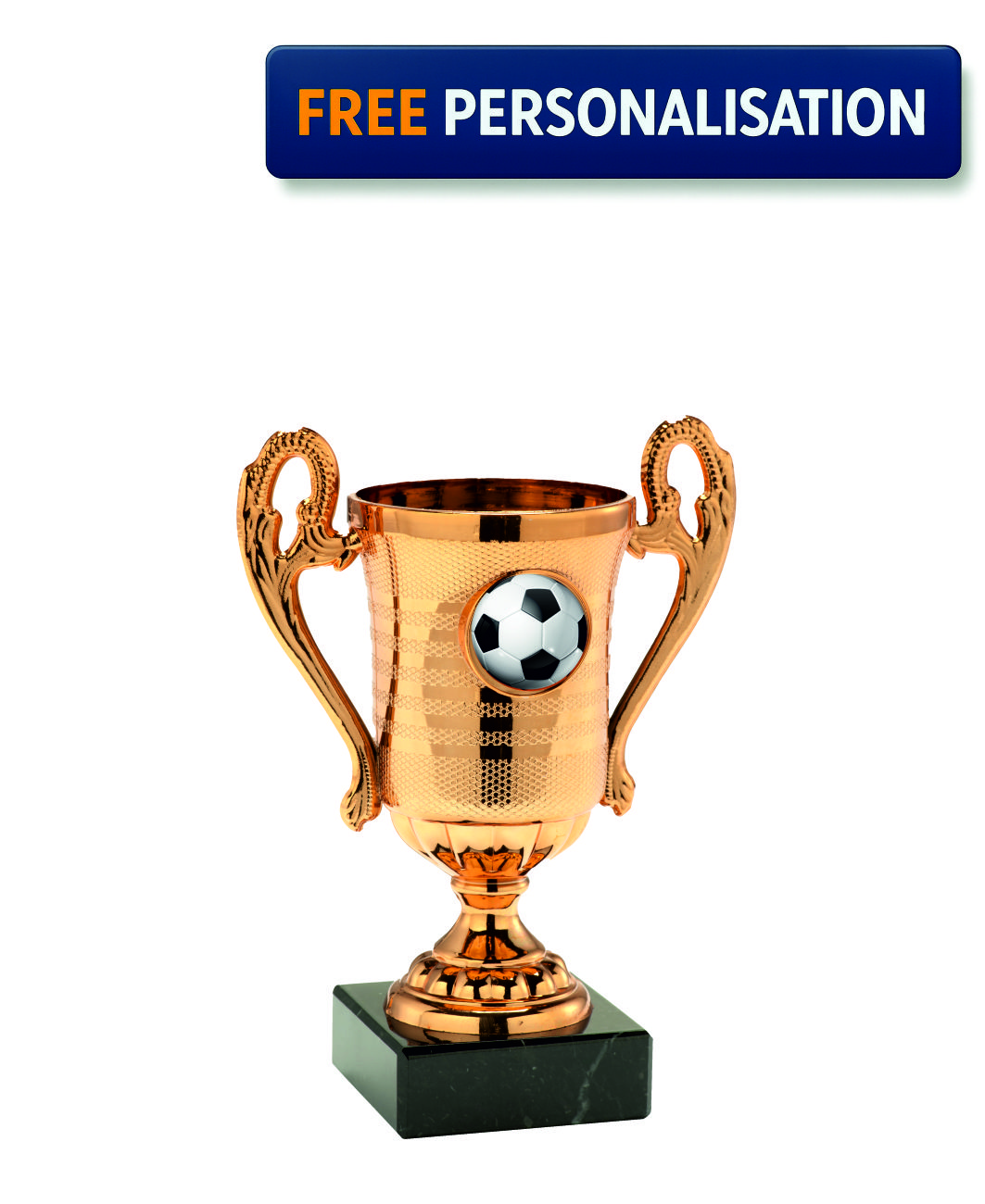 BRONZE MINI CUP FOOTBALL AWARD - SET.306.03.A