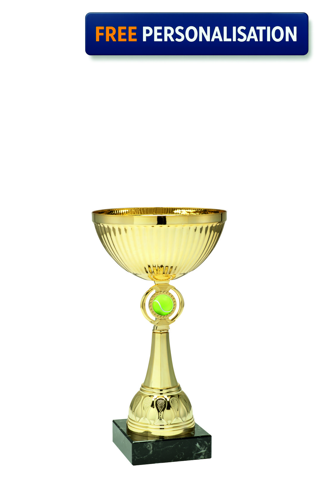 18cm GOLD CUP TENNIS AWARD - ET.350.61.B
