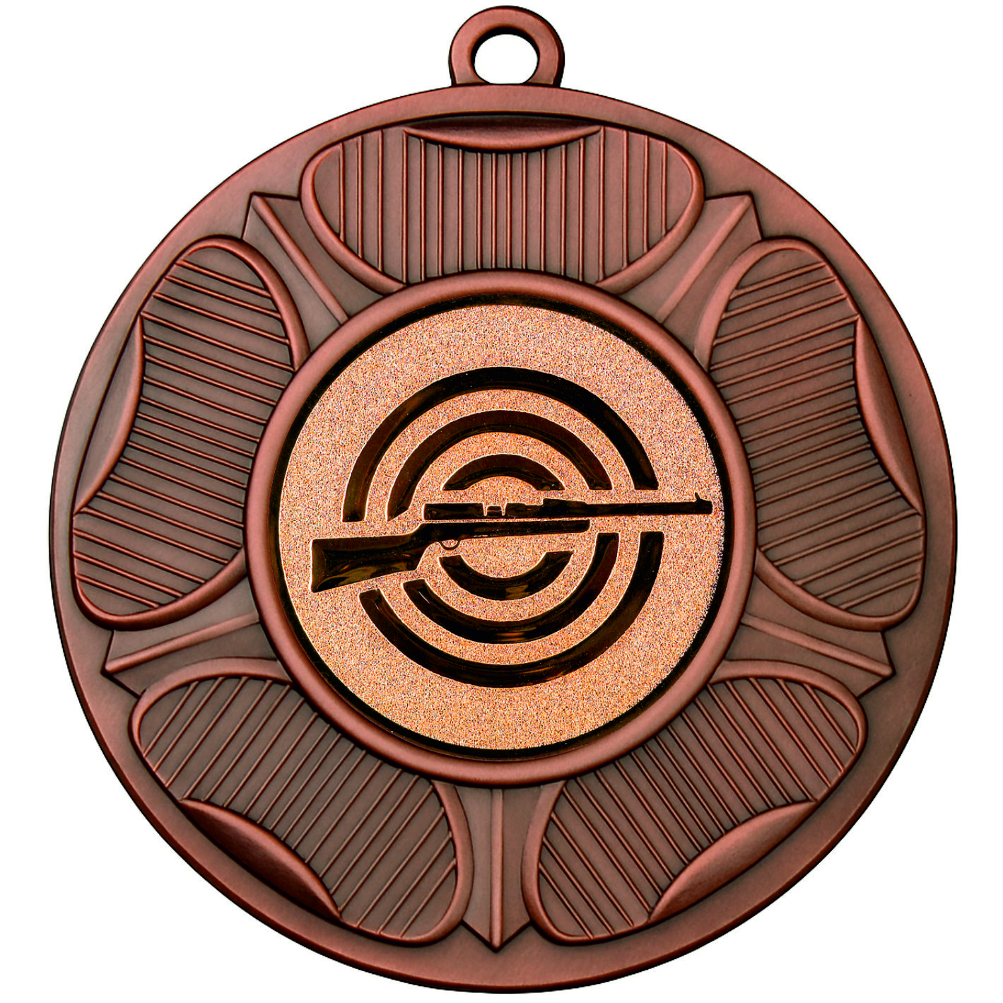 Bronze Tudor Rose Rifle Shooting Medal-FREE Ribbon-BIE.M9458.03