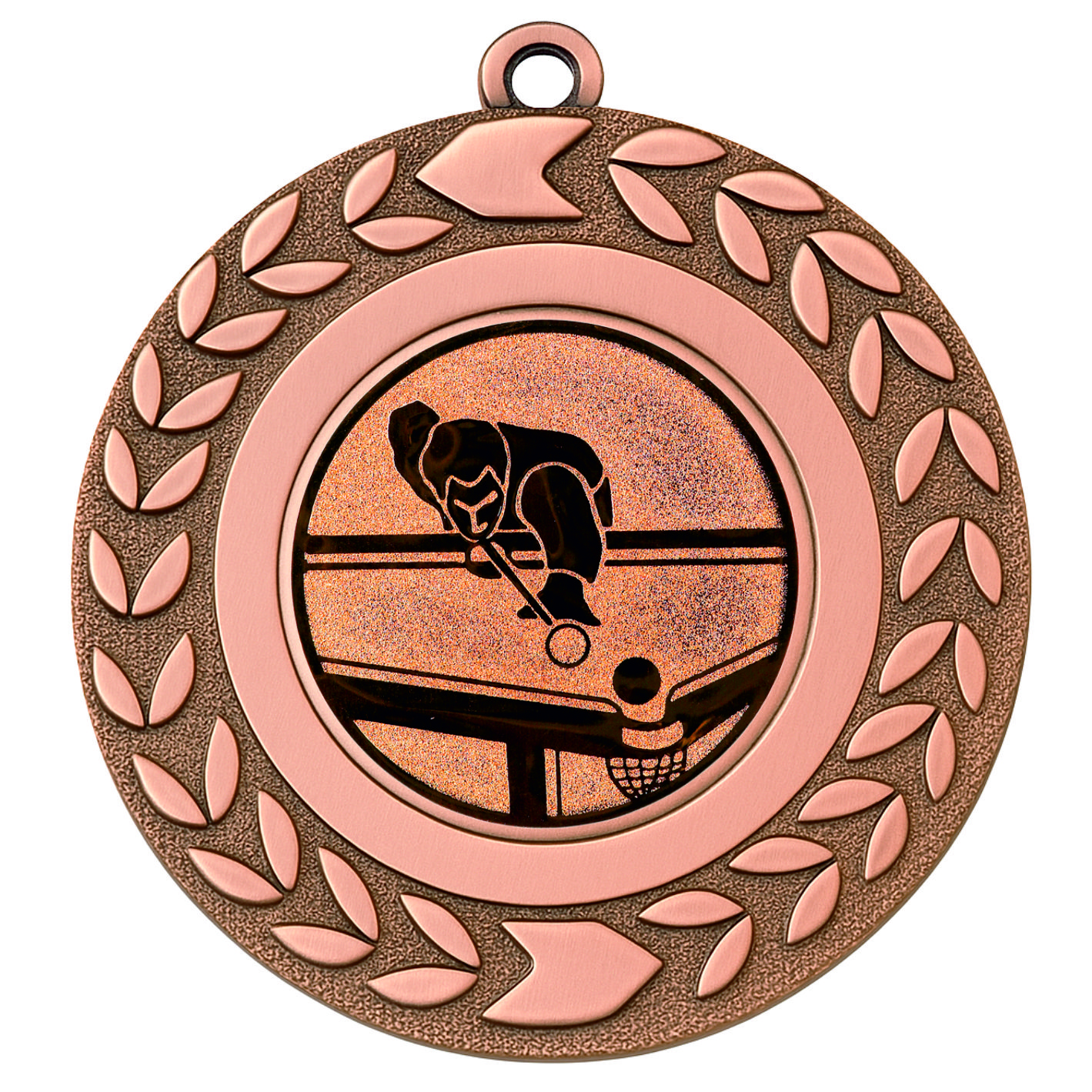 Bronze Wreath Pool Medal - FREE Ribbon - BIE.M9460.03
