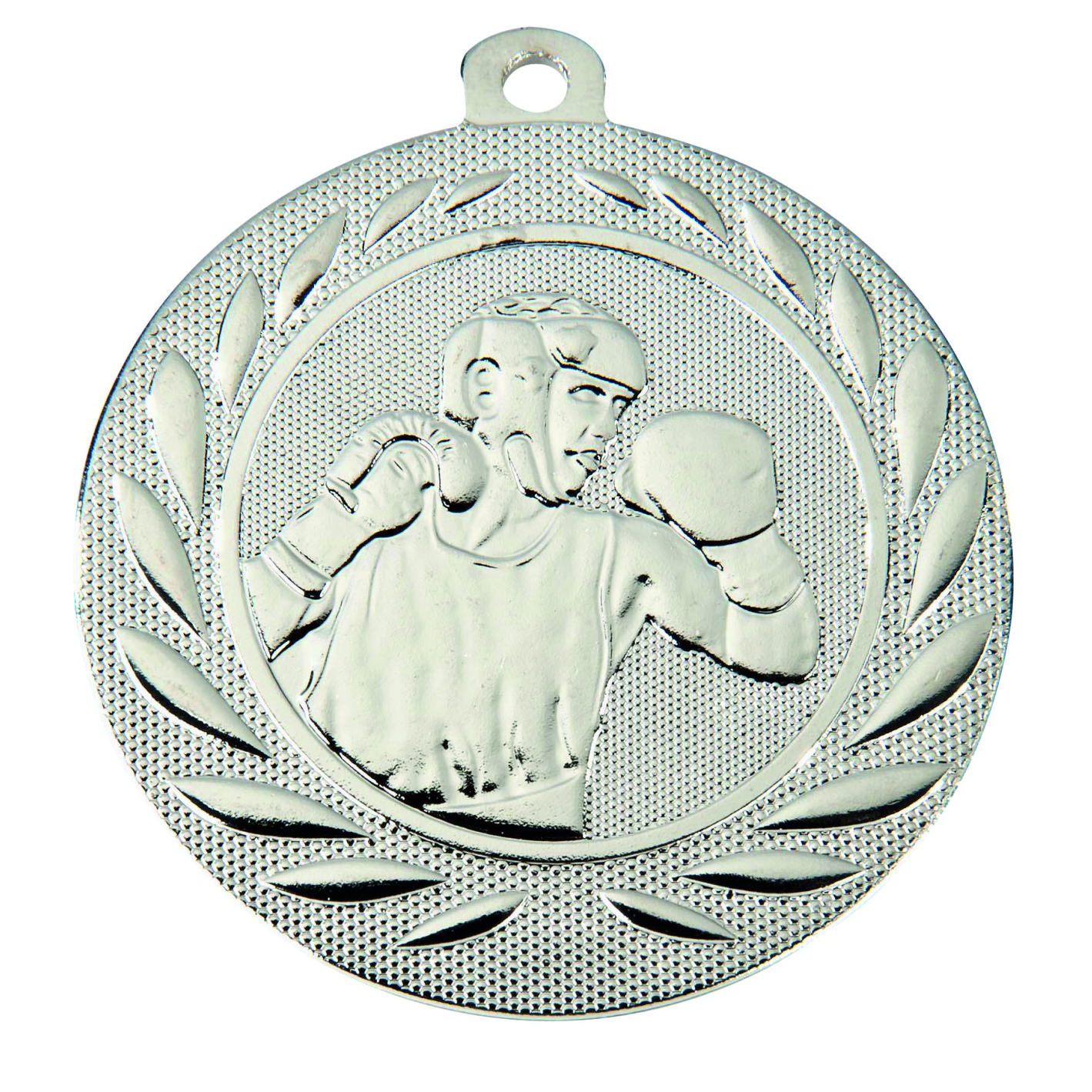 Silver Boxing 50mm Medal DI5000.P.02