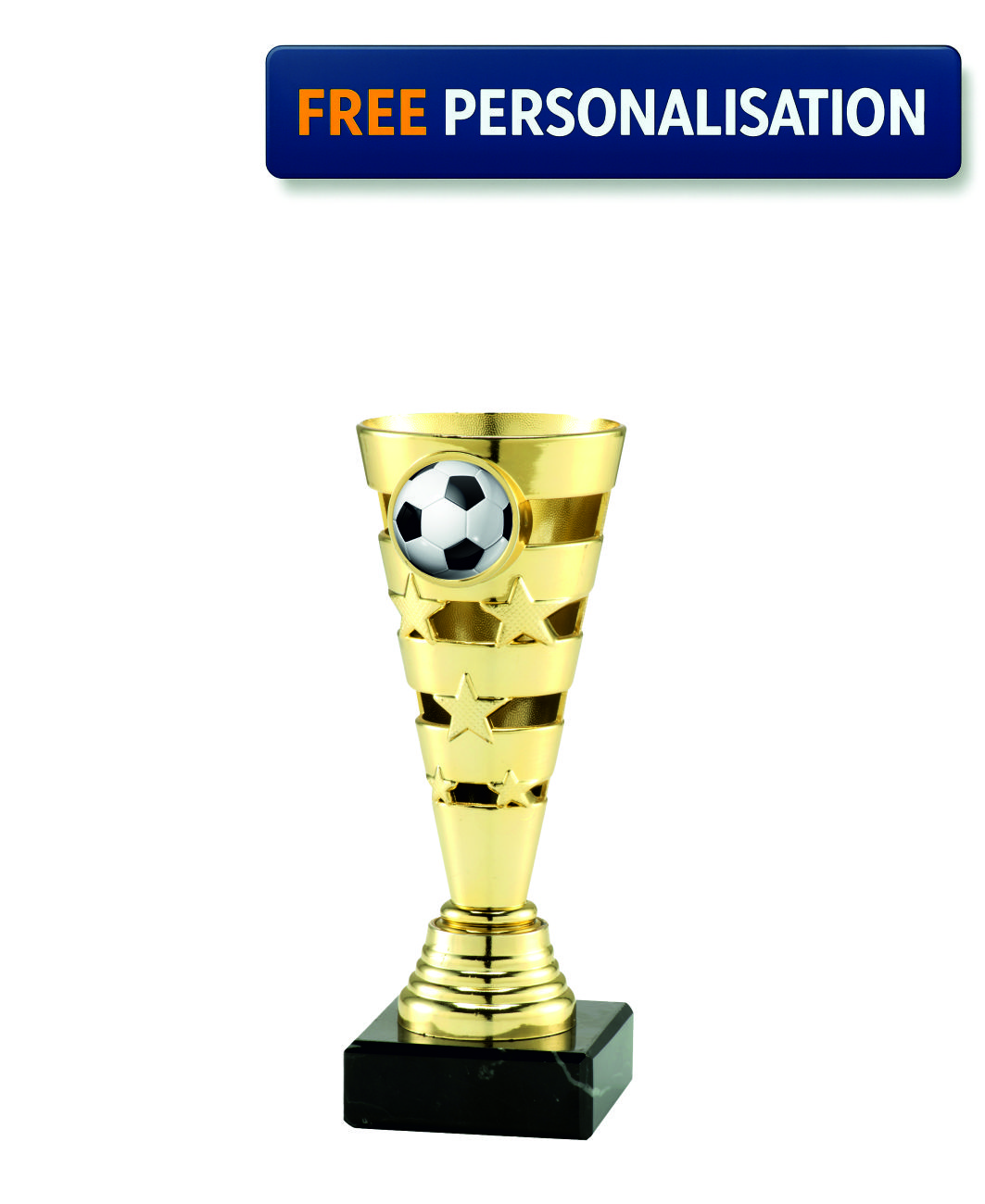 GOLD STAR & SHINE FOOTBALL AWARD - SET.346.01.A