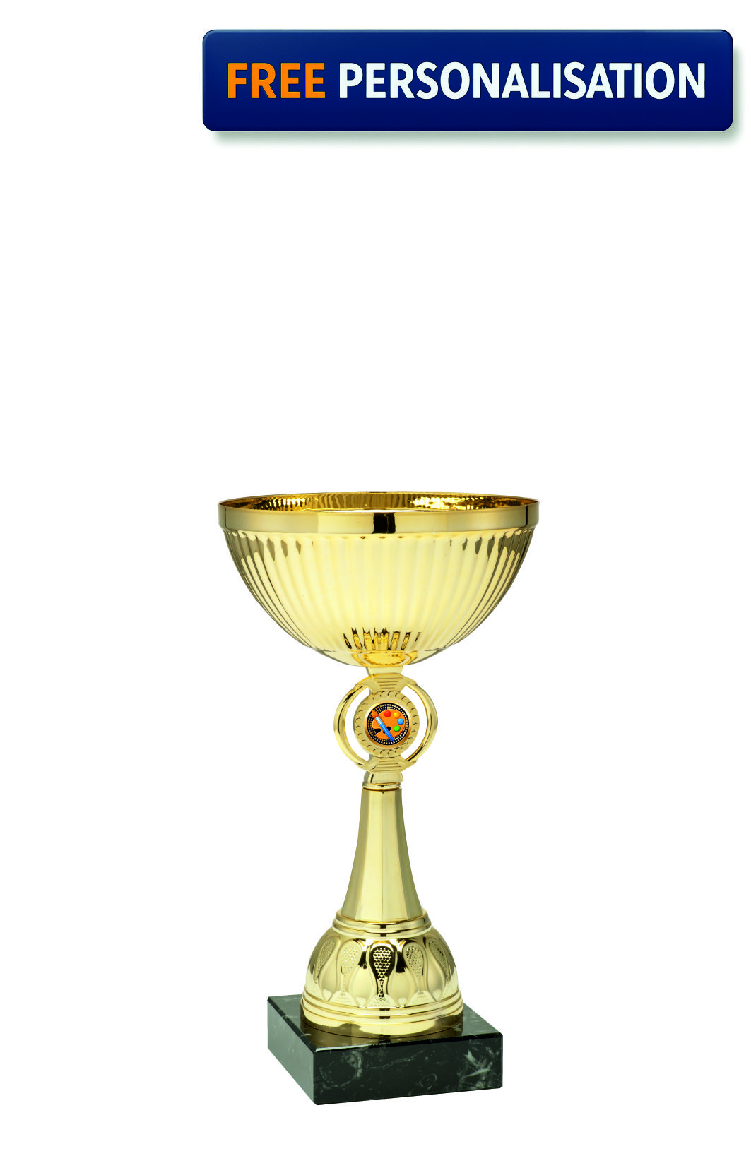 18cm Gold Cup Art Subject Award - ET.350.61.B