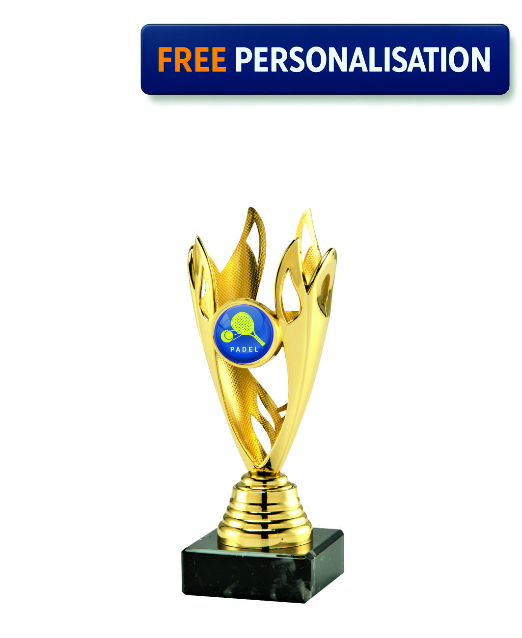 GOLD FLAME PADEL AWARD - SET.351.01.A