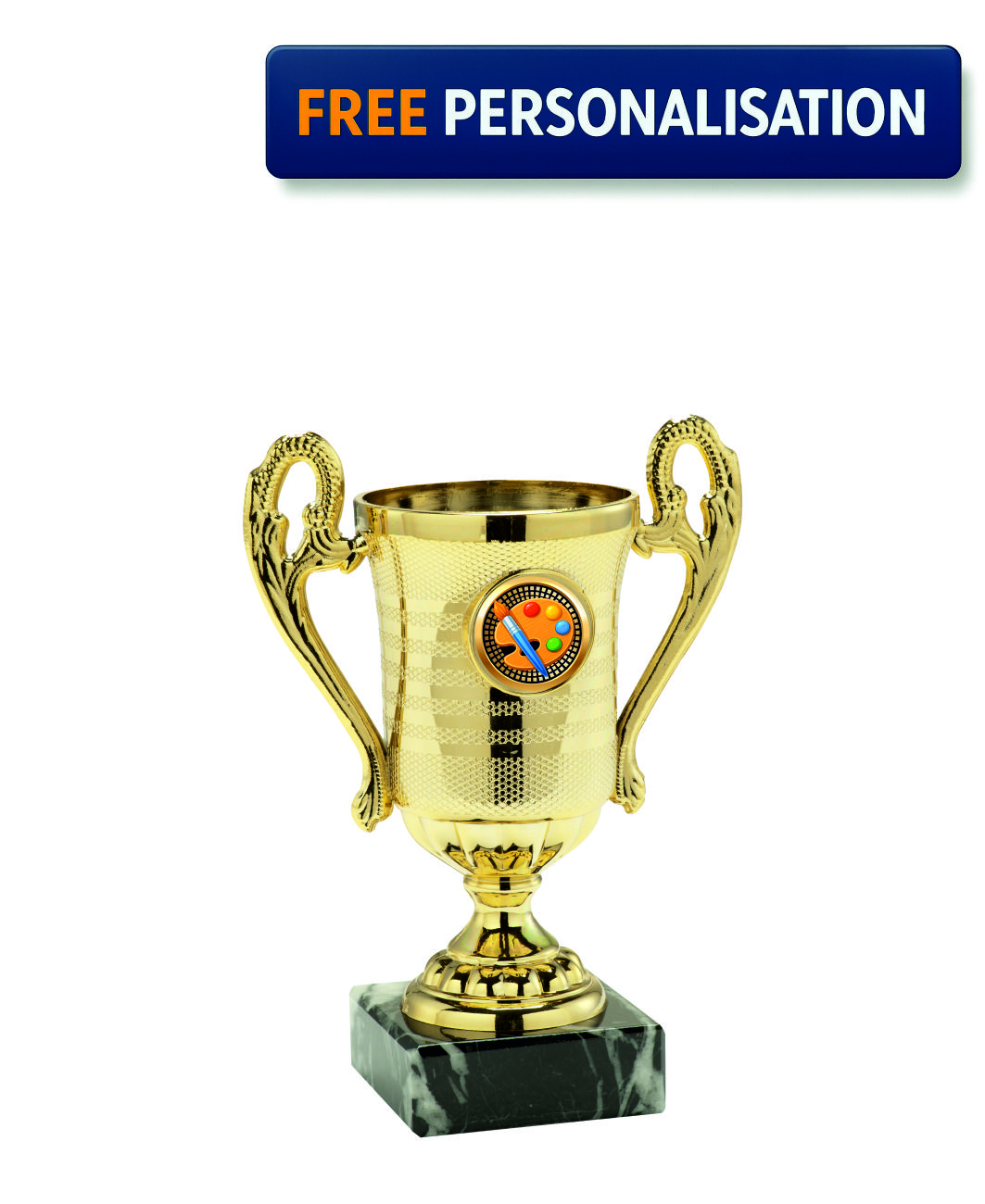 Gold Mini Cup Art Subject Award - SET.306.01.A