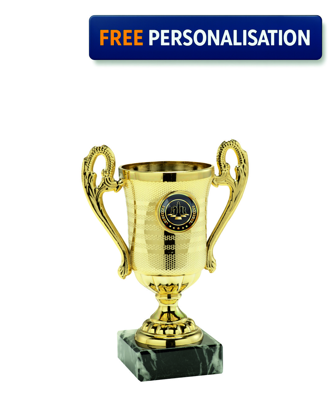 GOLD MINI CUP CHESS AWARD - SET.306.01.A