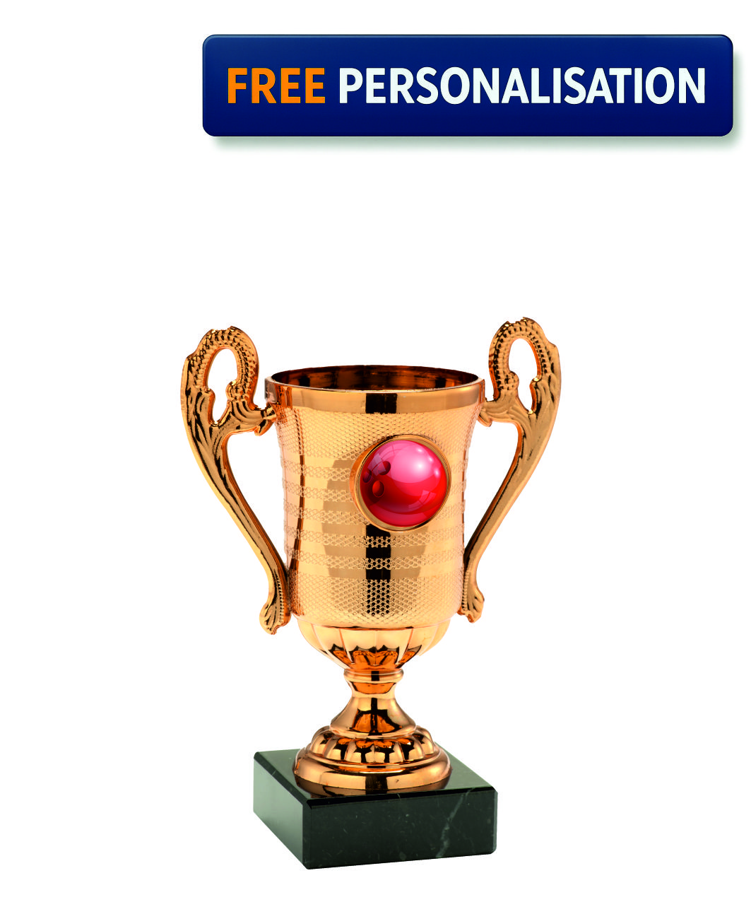 BRONZE MINI CUP BOWLING AWARD - SET.306.03.A