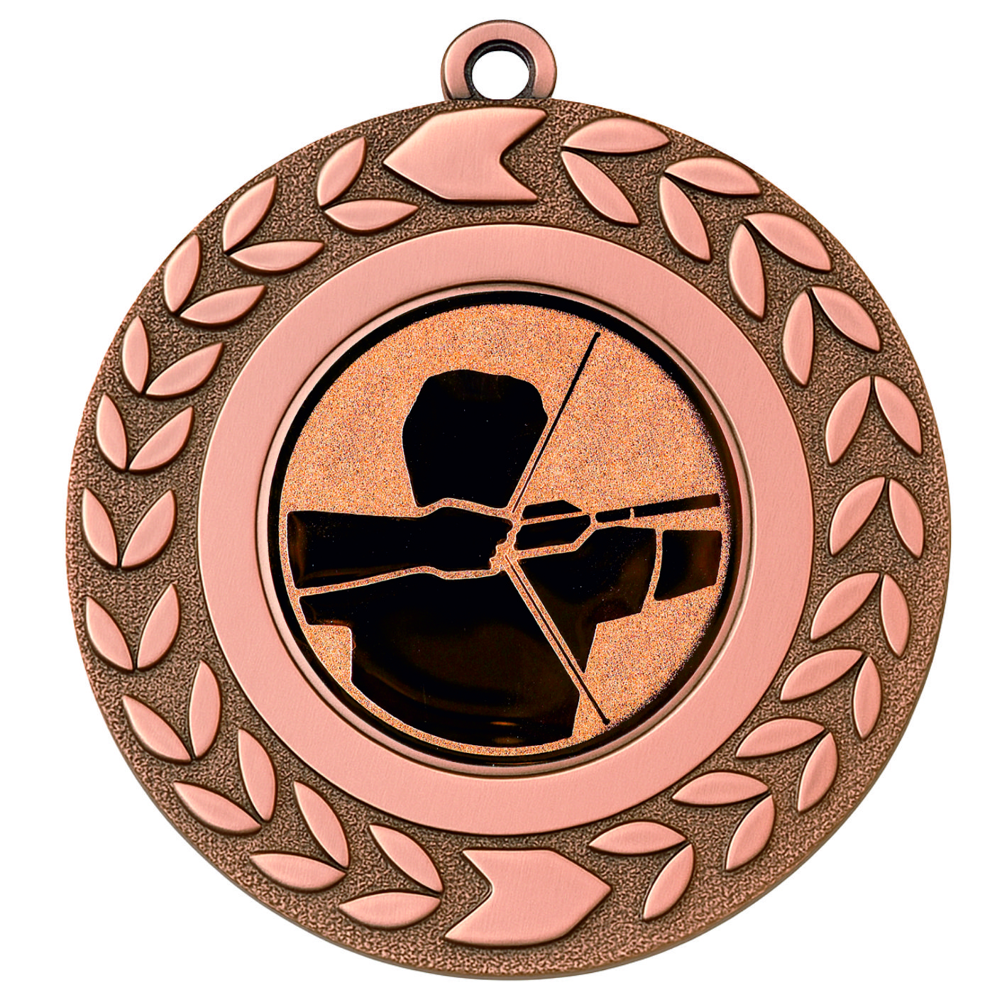 Bronze Wreath Archery Medal - FREE Ribbon - BIE.M9460.03