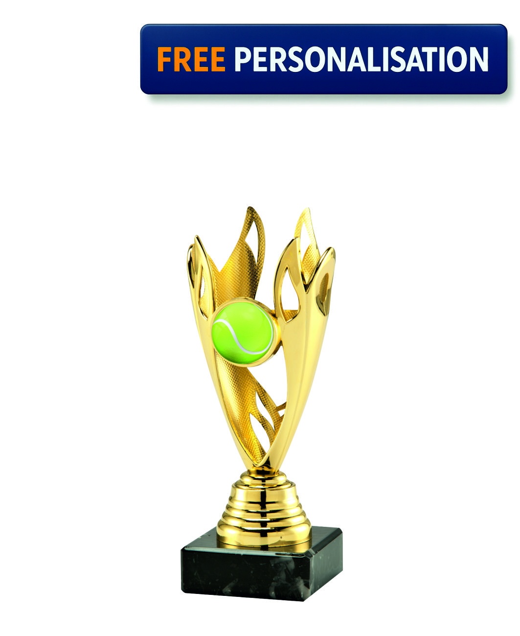 GOLD FLAME TENNIS AWARD - SET.351.01.A