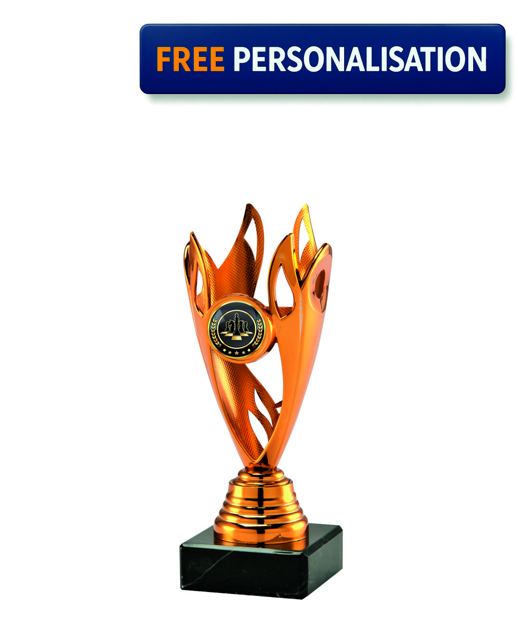 BRONZE FLAME CHESS AWARD - SET.351.03.A