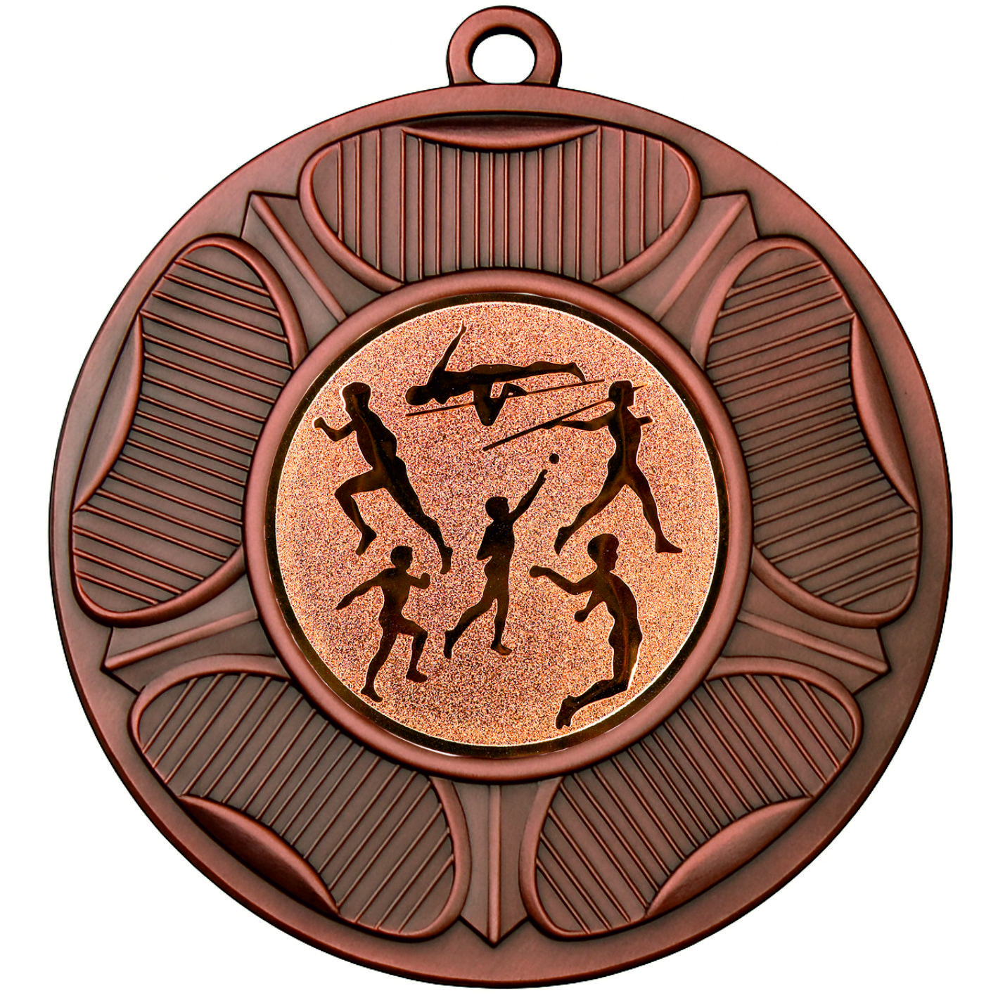 Bronze TudorRose Multi Athletics Medal-FREE Ribbon-BIE.M9458.03