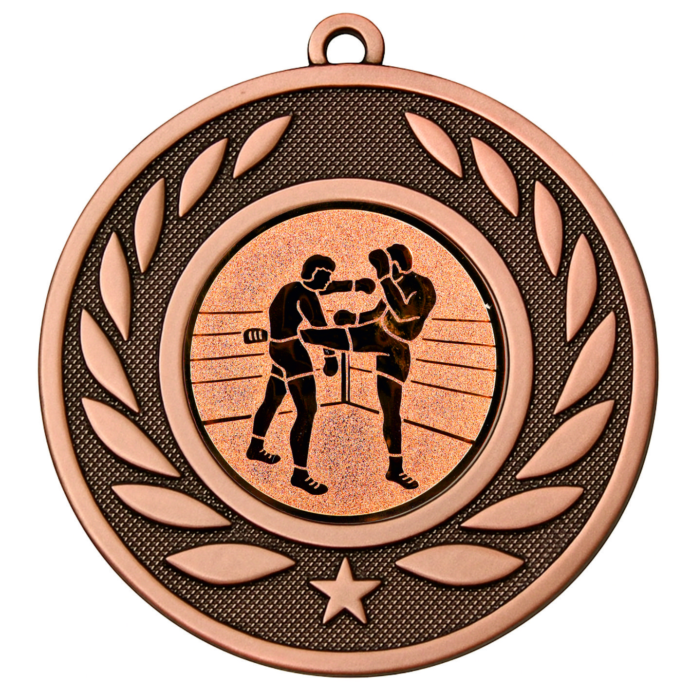Bronze Laurel Kickboxing Medal-FREE Ribbon-BIE.M9459.03