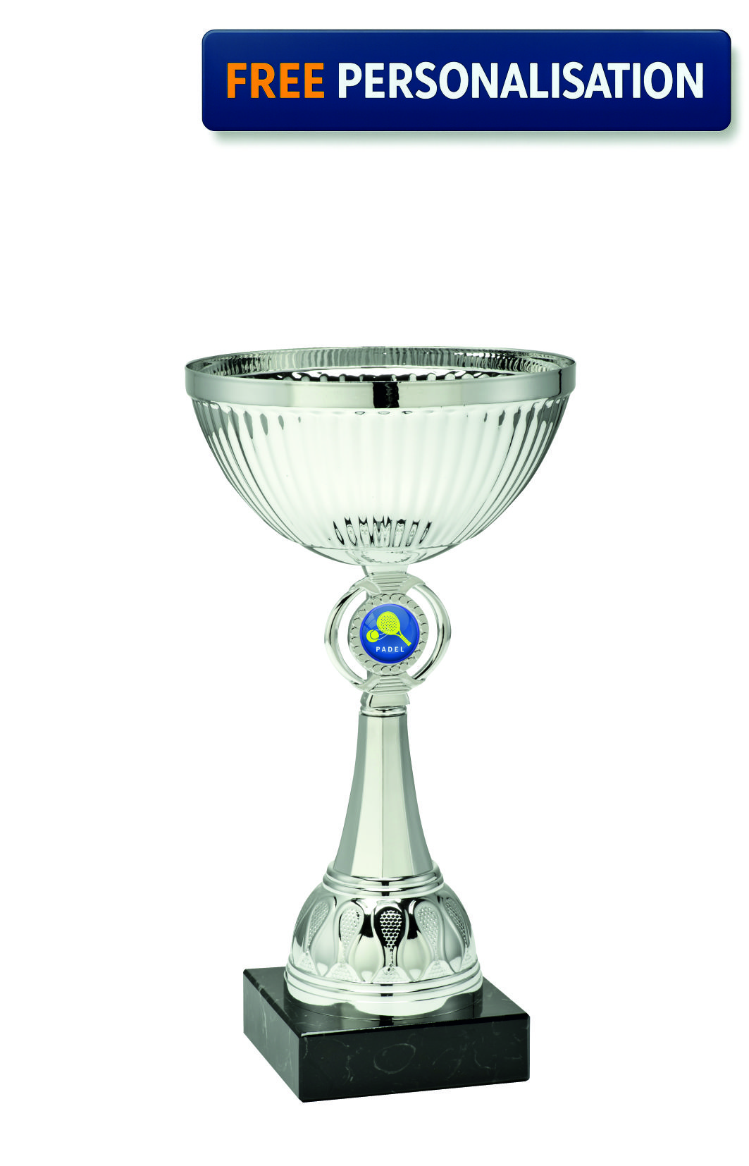 27cm SILVER CUP PADEL AWARD - ET.351.62.H