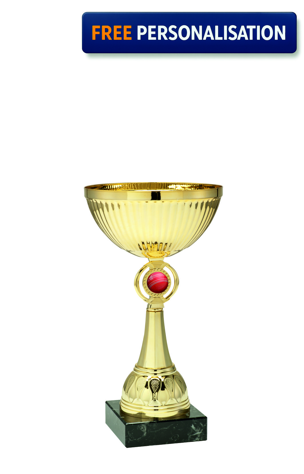 21cm GOLD CUP CRICKET AWARD - ET.350.61.D