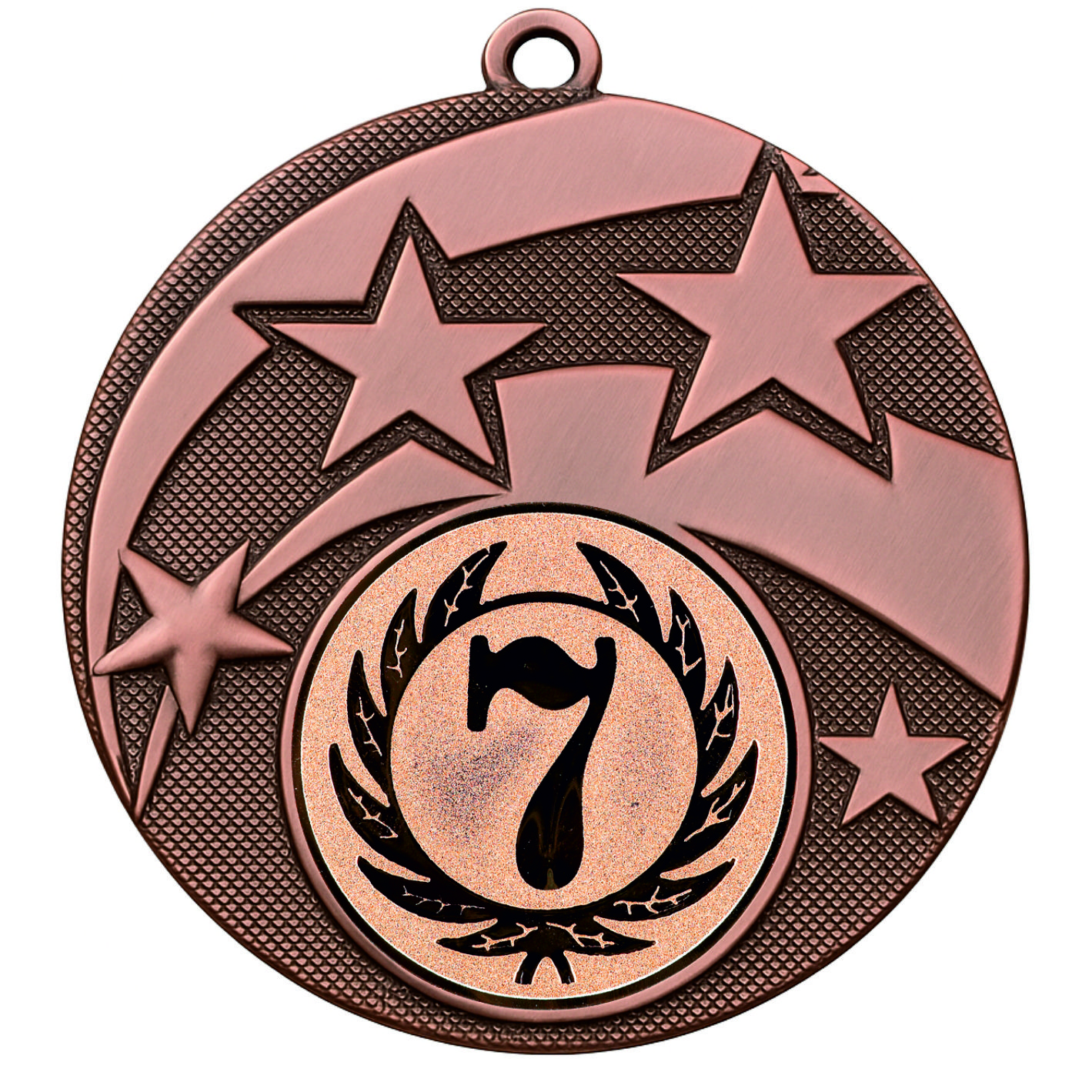 Bronze Star 7th Place Medal - FREE Ribbon - BIE.M9457.03