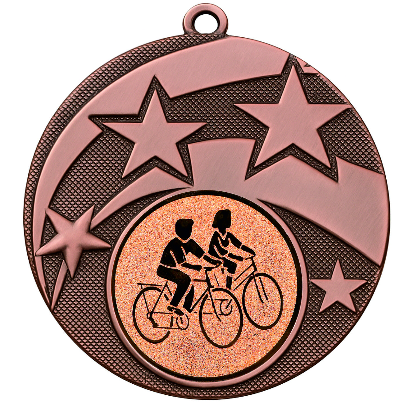 Bronze Star Cycling Medal 2 - FREE Ribbon - BIE.M9457.03