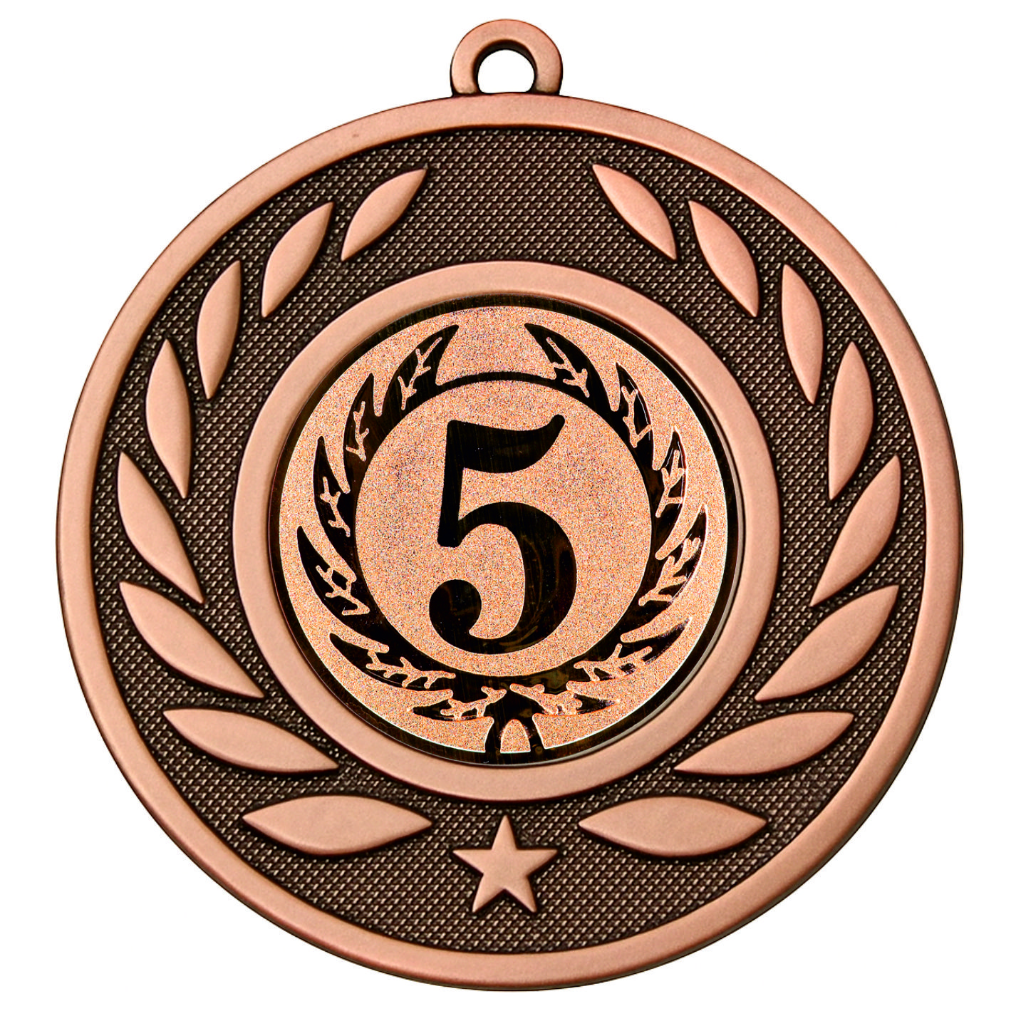 Bronze Laurel 5th Place Medal - FREE Ribbon - BIE.M9459.03