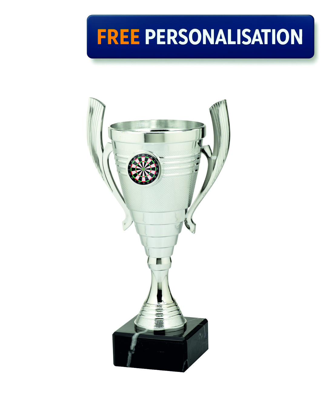 SILVER MINI CUP DARTS AWARD - SET.356.02.A