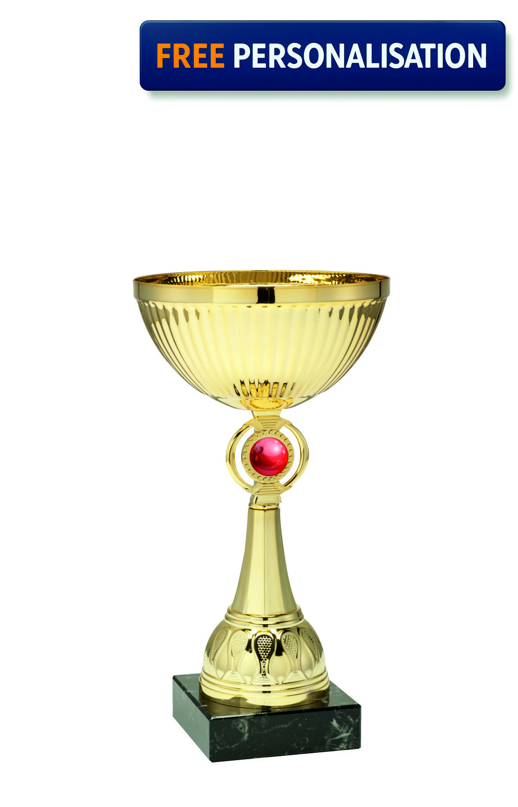 24.5cm GOLD CUP BOWLING AWARD - ET.350.61.F