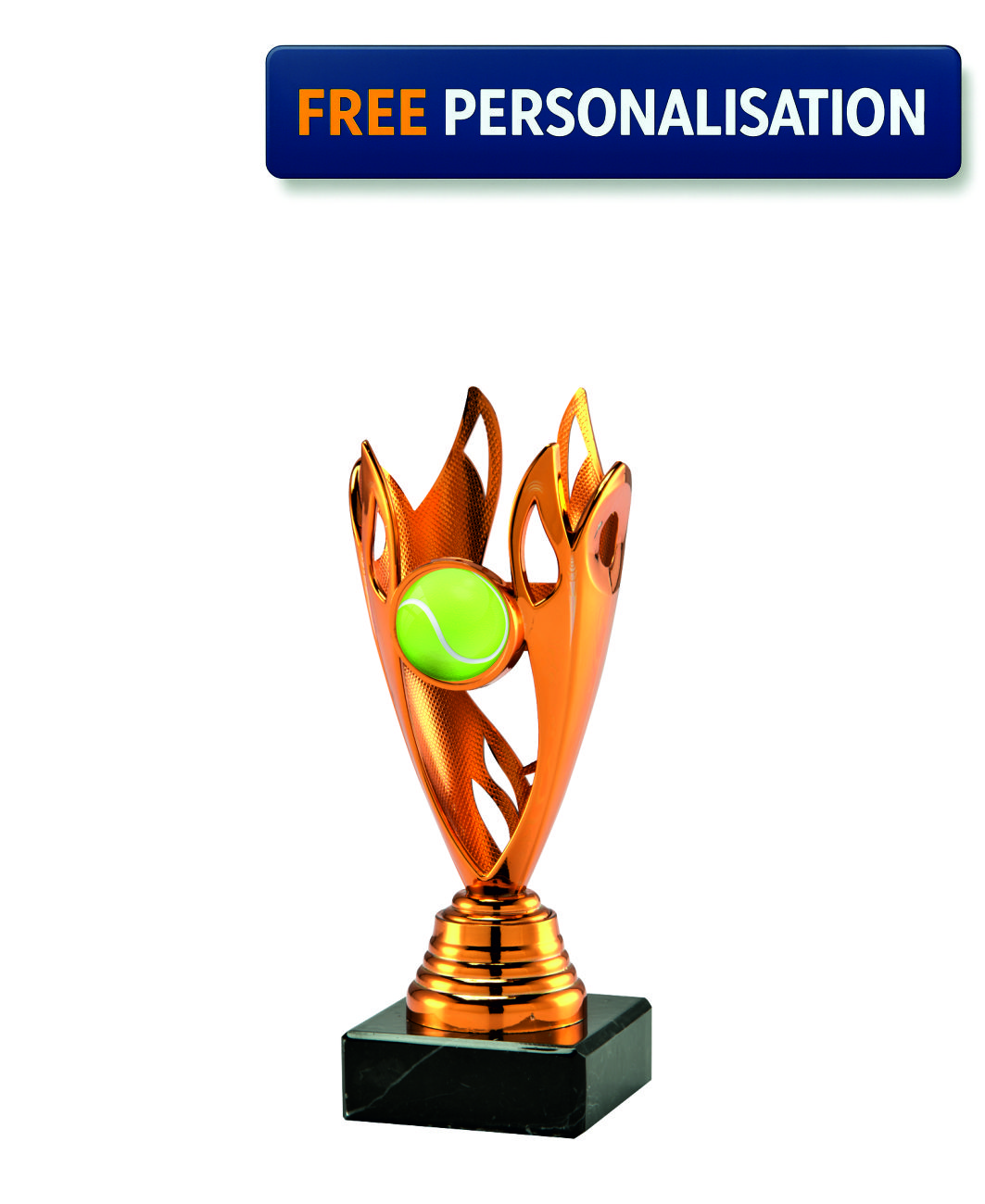 BRONZE FLAME TENNIS AWARD - SET.351.03.A