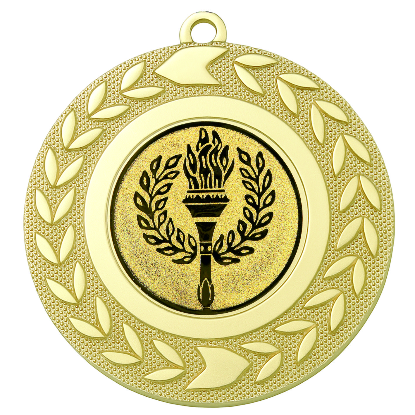 Gold Wreath Victory Torch Medal - FREE Ribbon - BIE.M9460.01
