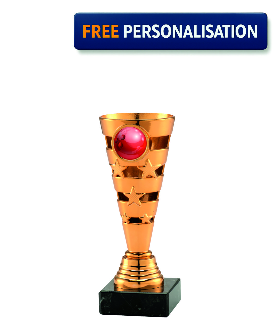BRONZE STAR & SHINE BOWLING AWARD- SET.346.03.A