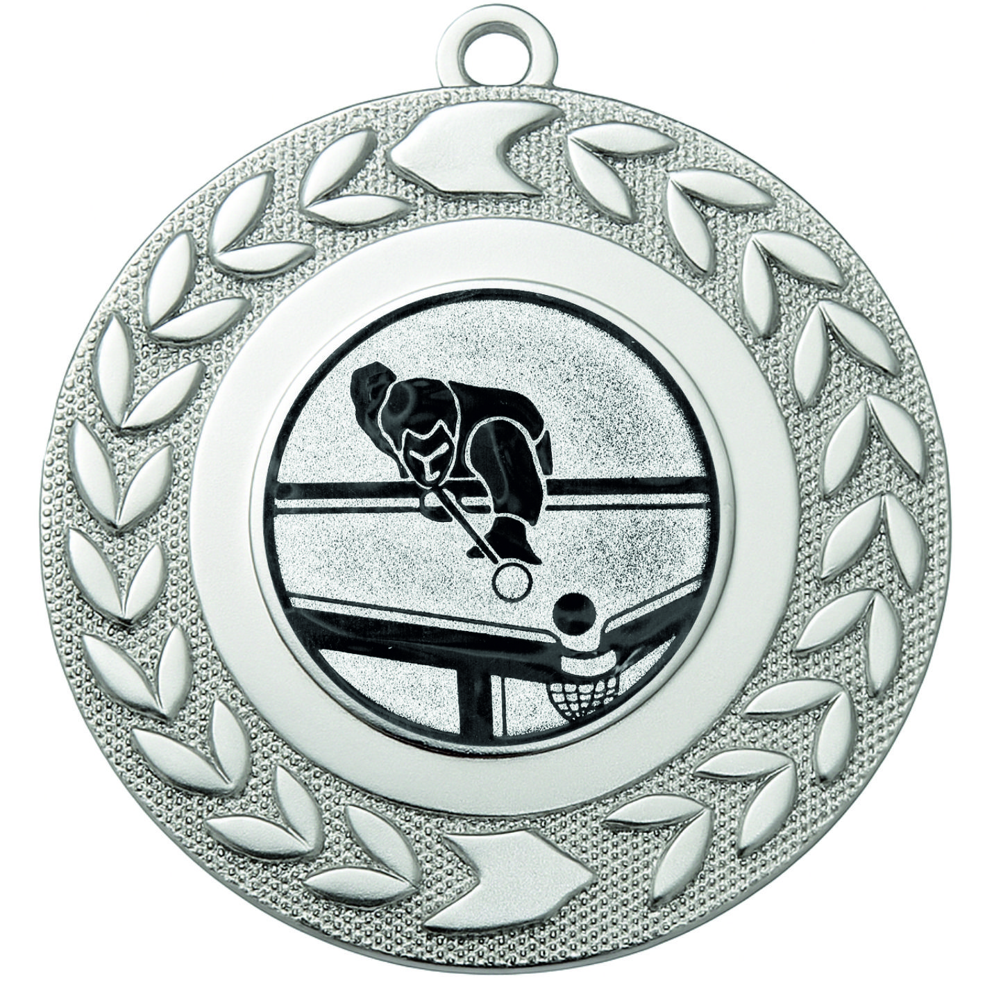 Silver Wreath Pool Medal - FREE Ribbon - BIE.M9460.02