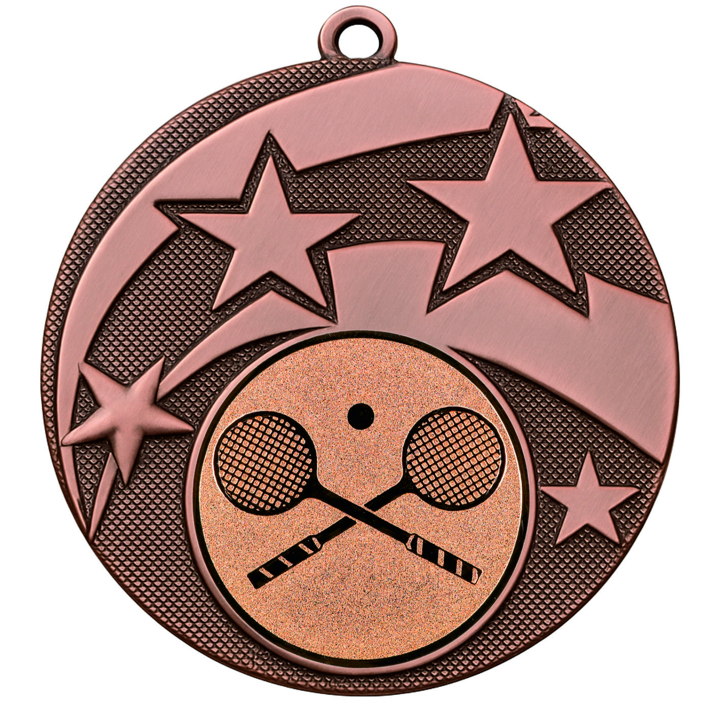 Bronze Star Squash Medal -FREE Ribbon -BIE.M9457.03