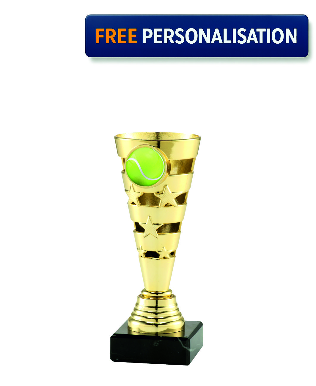 GOLD STAR & SHINE TENNIS AWARD - SET.346.01.A