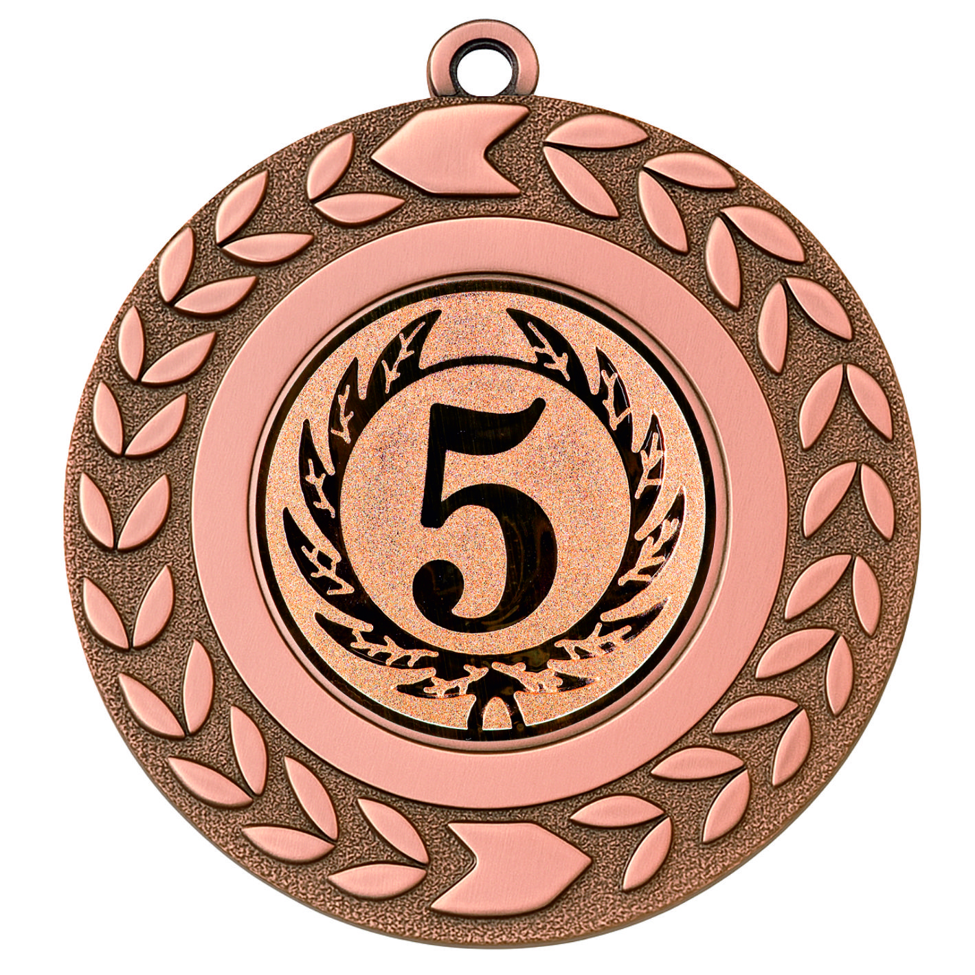 Bronze Wreath 5th Place Medal - FREE Ribbon - BIE.M9460.03