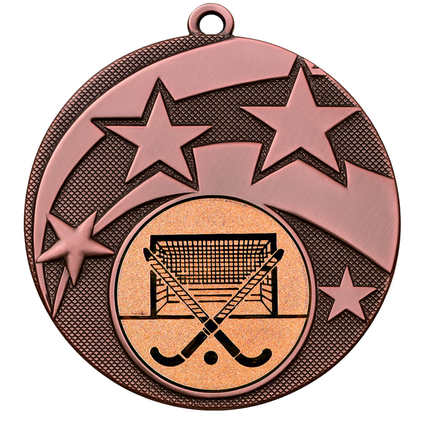 Bronze Star Hockey Medal -FREE Ribbon -BIE.M9457.03