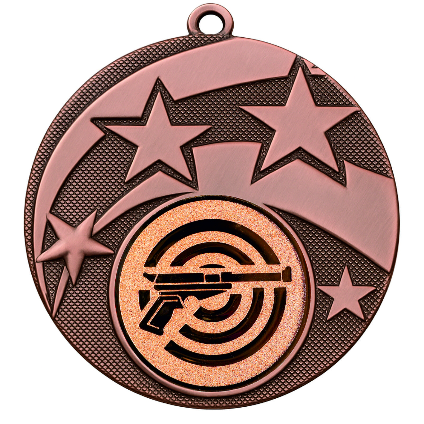 Bronze Star Pistol Shooting Medal -FREE Ribbon -BIE.M9457.03