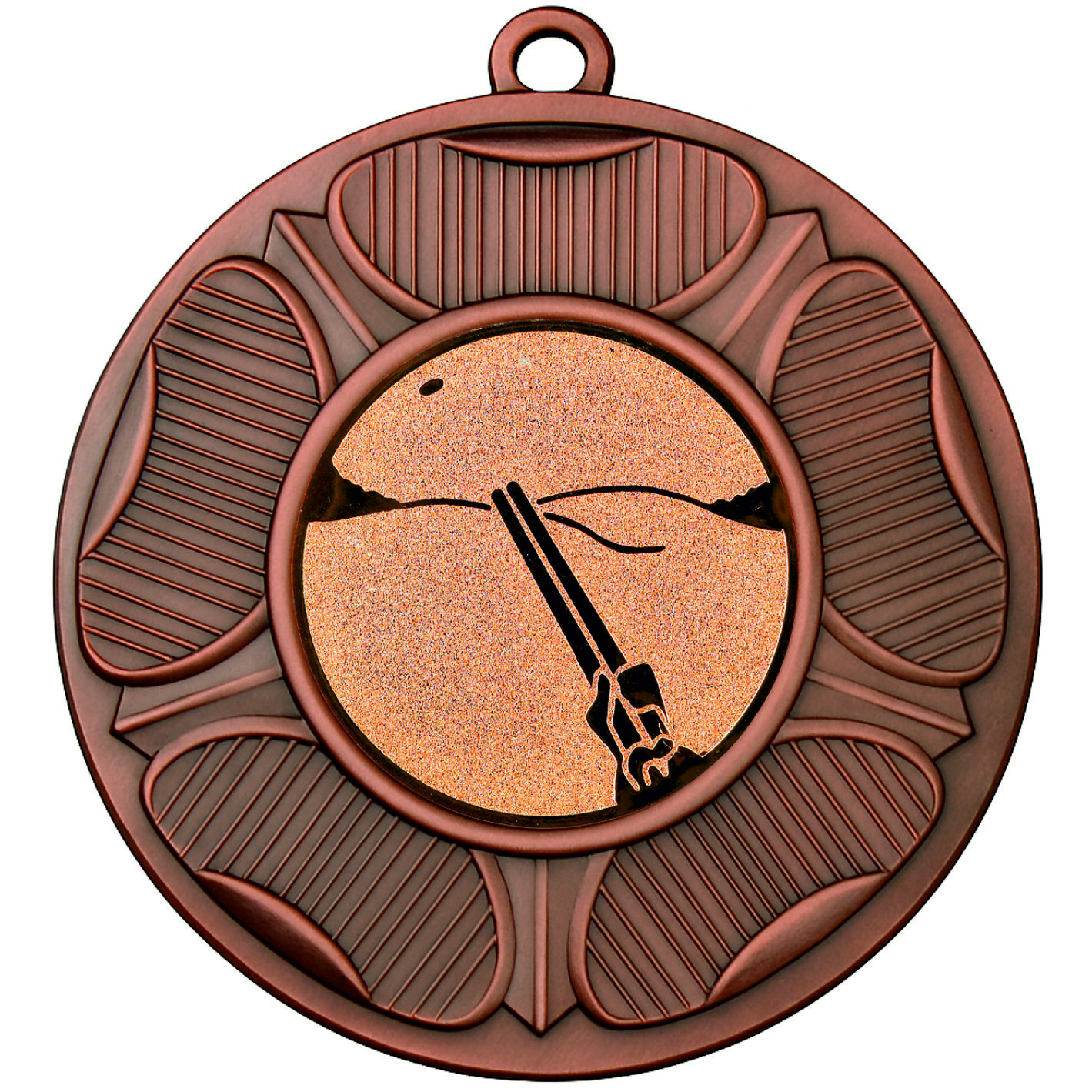 Bronze Tudor Rose Clay Pigeon Shooting Medal-FREE Ribbon-M9458.03