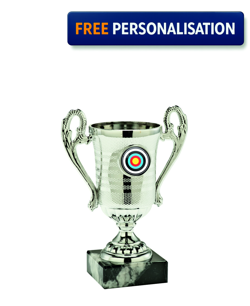 SILVER MINI CUP ARCHERY AWARD - SET.306.02.A